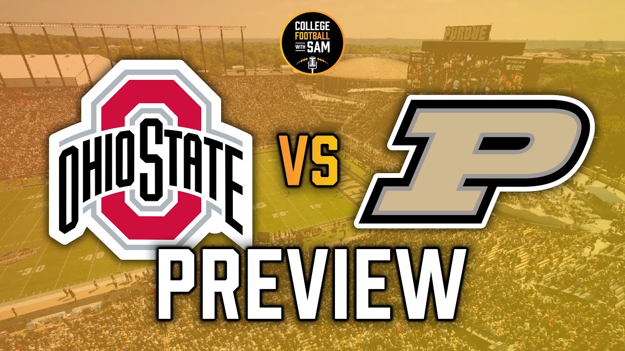 Ohio State vs Purdue Preview & Prediction - YouTube