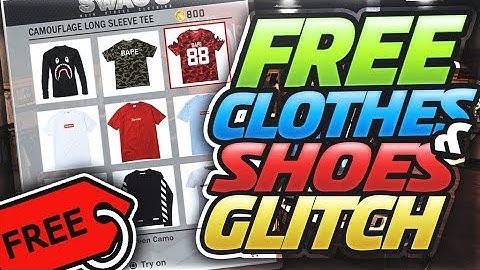 FREE SHOE & CLOTHES GLITCH! ANYTHING FREE ON NBA 2K18! GAME BREAKING GLITCH 100% WORKING! | NBA 2K18