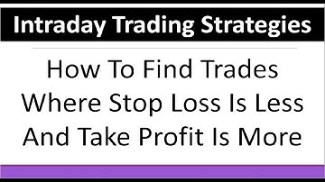 Intraday Trading Where Stop Loss Less And Target More | By Abhijit Zingade