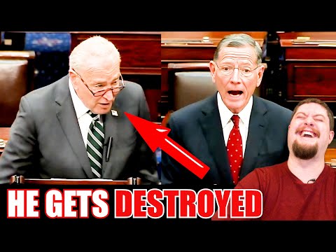 MAGA John Barrasso DEMOLISHES cry-baby Schumer in front of the entire country