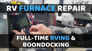 Atwood Furnace 8535 IV Wheel Fan Replacement  2014 Open Range | Fancy Free RV
