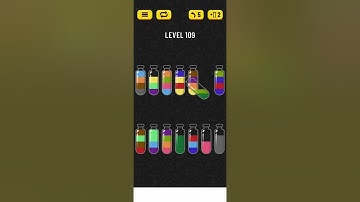 2022! Soda Sort Level 109 Walkthrough Solution Android/iOS