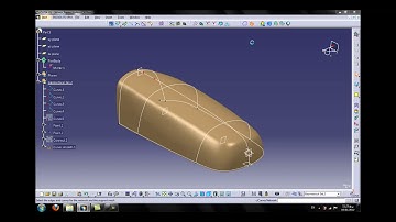 Catia Tutorials (Digitized shape editor mirror)