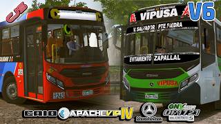 MEGA LANZAMIENTO | MOD Caio Apache VIP IV OF-1721 BT5 &amp; GNV Padrón Lima +7 skins | CJS Creations PBS