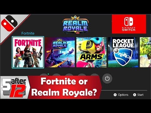 Realm Royale Nintendo Switch Gameplay Youtube