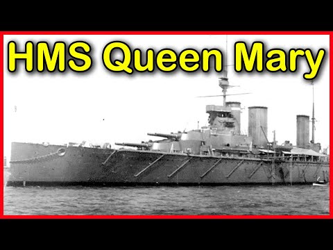 HMS Queen Mary - Slipway에서 Jutland의 침몰까지