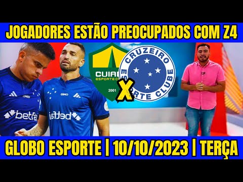 SE PERDER ACABOU O ANO DO CRUZEIRO! JOGADORES PREOCUPADOS COM Z4! GLOBO  ESPORTE MG #cruzeiro 