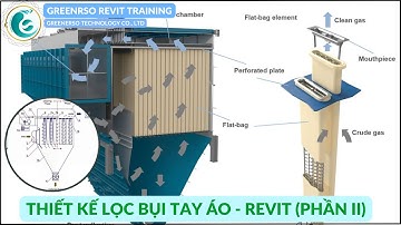 HỎI & ĐÁP #14 - THIẾT KẾ LỌC BỤI TAY ÁO - BAG FILTER (P2) - REVIT MÔI TRƯỜNG |GREENERSO TRAINING #55