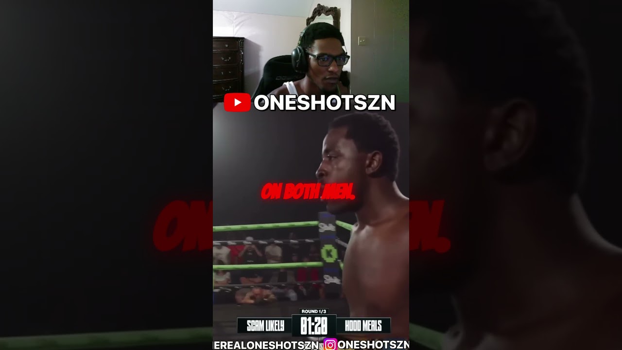 OneShotSzn Reacts to SCAM LIKELY VS HOOD MEALS Full Fight - BRAND RISK