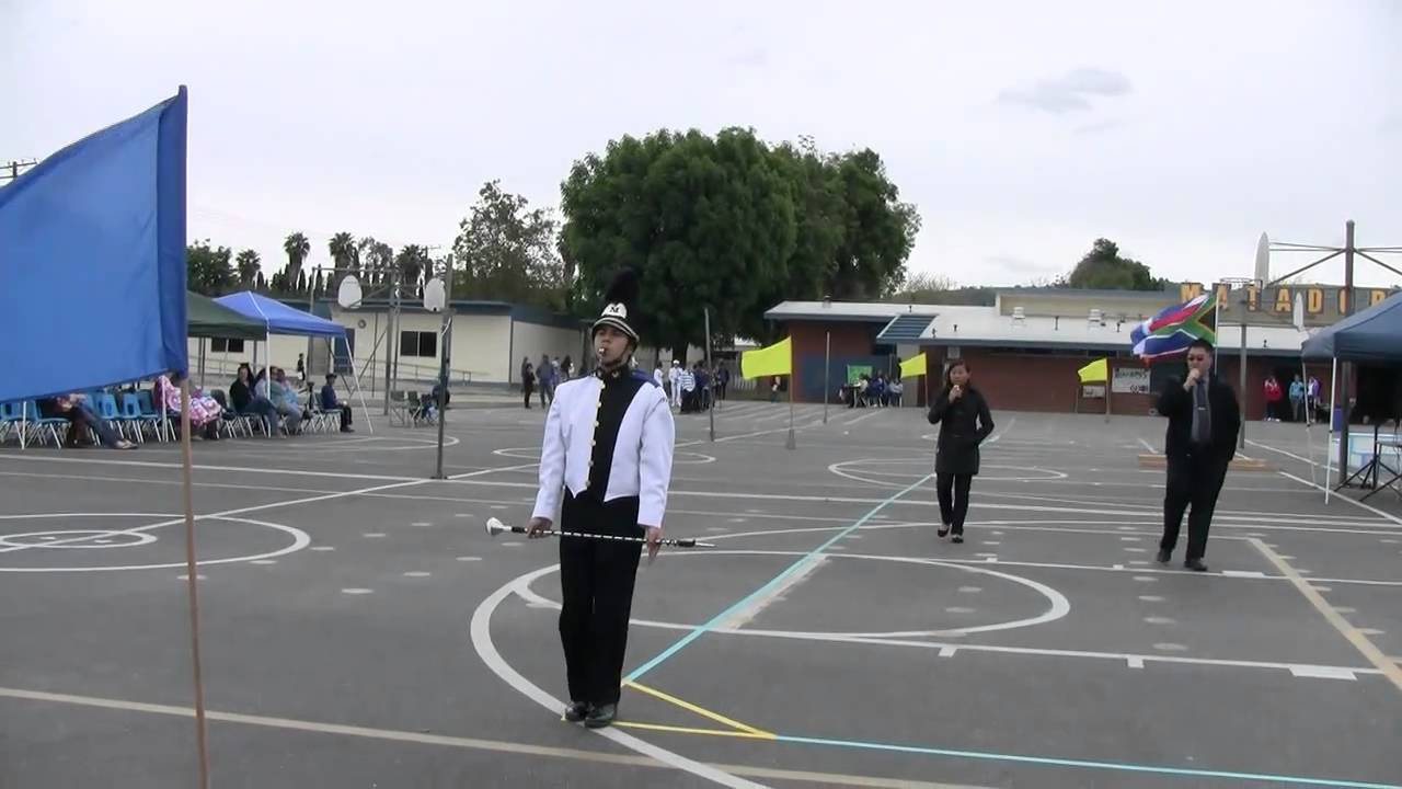 Kevin Flores - WDMA Drum Major Competition @ Alvarado - March 19, 2011
