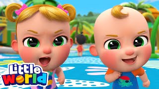 Going to the Waterpark | Kids Songs & Nursery Rhymes by Little World