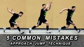 5 Common Mistakes with Approach Jump Technique