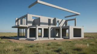 Modern House Construction Timelapse | Start to Finish