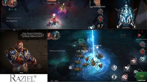 Raziel Dungeon Arena Android gameplay | Story mode walkthrough | chapter 5 | Quest 4, 5 and 6 |