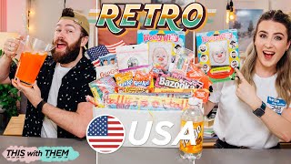Trying Retro American Candy - This With Them