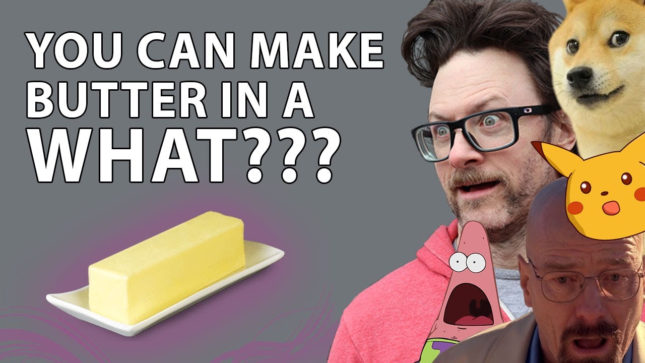 WORLD'S FIRST Butter Churned with a Suspension Fork | Butter Suspension