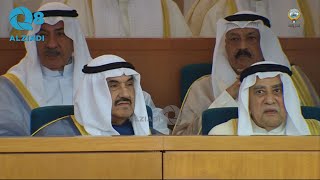 وزير النفط الأسبق الشيخ علي الخليفة العذبي الصباح حاضراً الجلسة الافتتاحية لـ مجلس الأمة
