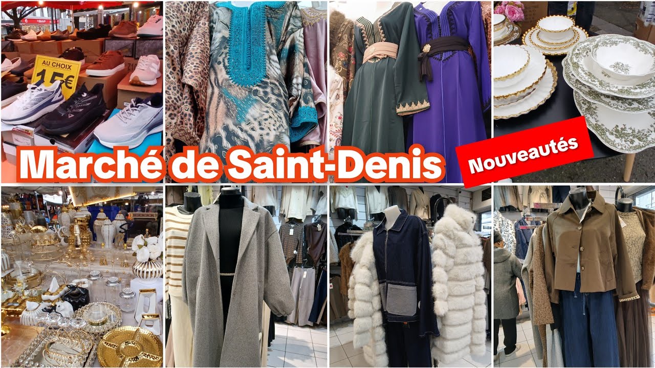 Nouveauté ❤️ marché de Saint-Denis 👌❤️💥14 décembre 2025