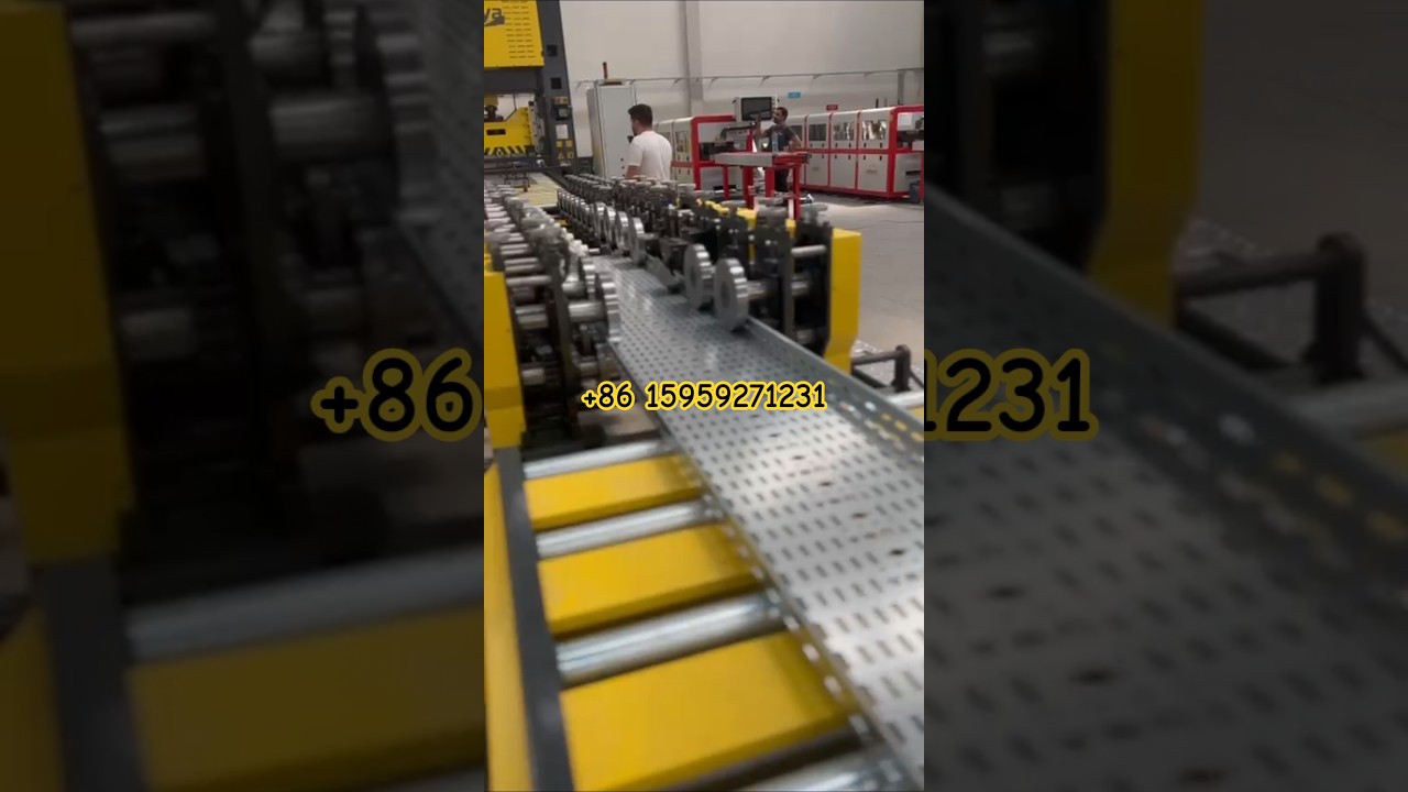 Size changeable Cable tray making machine