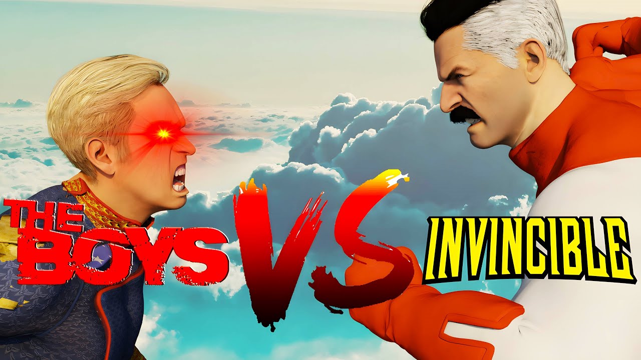 The Boys X Invincible: Omni-Man VS Homelander - YouTube