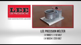 Lee Precision Melter 110V Electric Lead Melting Pot 4 Pound Capacity