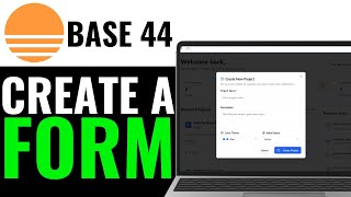 How to Create a Form in Base44 (SIMPLE STEP) 2025
