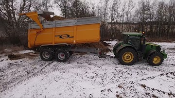 Poly C Farms - manure stockpiling