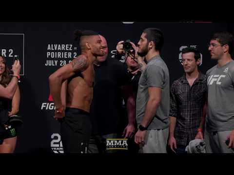 Kajan Johnson Plays Prank on Dana White at UFC Calgary Weigh-Ins  - MMA Fighting