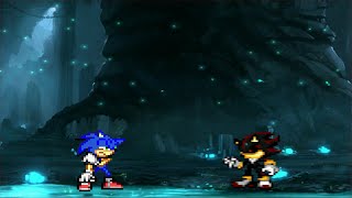 Mugen Incarnation Of Darkness Sonic Vs Shadow.exe