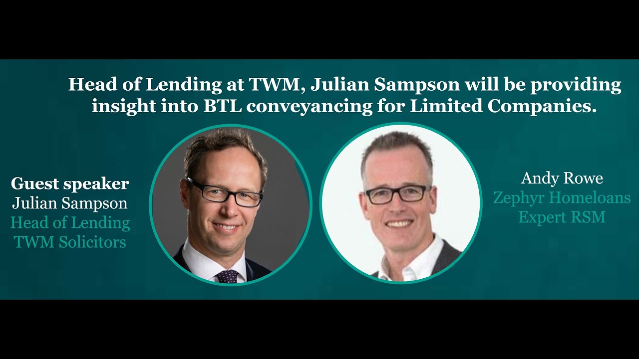 Insight into BTL conveyancing for limited companies webinar – recorded ...