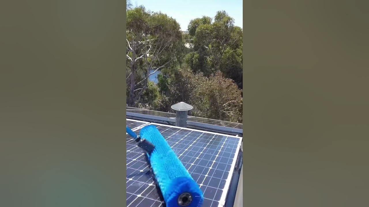 Sola Tecs C1000 Solar Panel Cleaning System YouTube