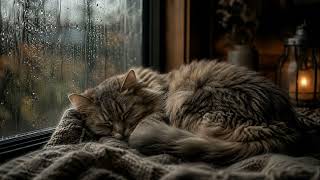 🐱 Mind Won’t Stop Racing? Fall Asleep Fast to Soft Rain Noise (2 Hours) 🎧 screenshot 5