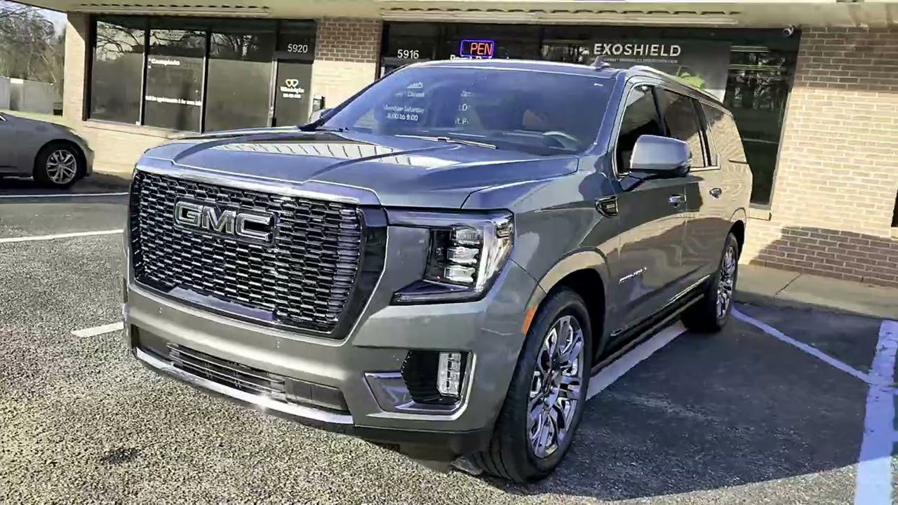 2023 Yukon XL Denali gets protected for the road ahead - YouTube
