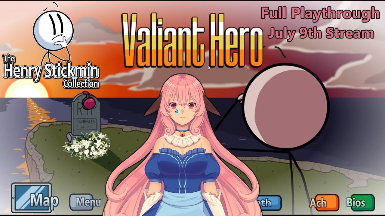 The Henry Stickmin Collection: Full Playthrough - All Endings (Cow Vtuber)