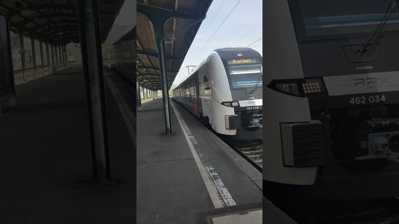 Ankunft von (RRX) RE 11 in Kassel Hbf