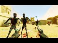 Counter Strike Source - Zombie Mod on cs_desperados map