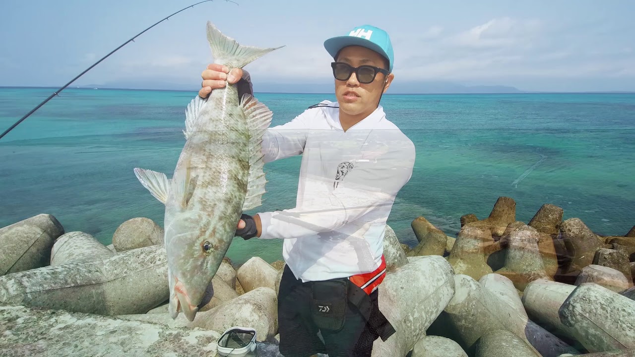 八重山諸島黒島での打ち込み釣りの動画です Youtube