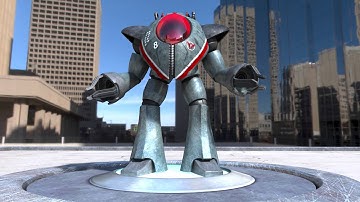 Robot - Made in Autodesk Maya