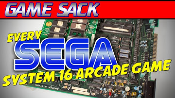 Every Sega System 16 Arcade Game