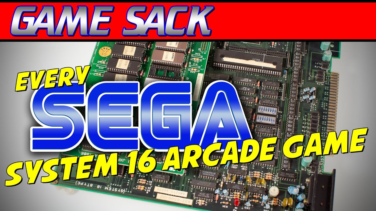 Every Sega System 16 Arcade Game