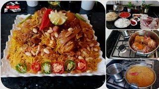 الكبسة السعودية باللحم على اصولها سهلة و سريعة و بمذاق لا يقاوم Kabsa saudia