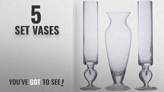 Top 10 Set Vases [2018 ]: Lillian Rose Unity Sand Ceremony Wedding Vase Set