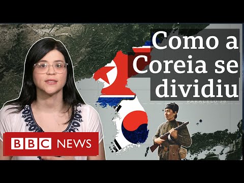 Vídeo: Onde fica a Coreia do Norte. Inimizade entre os dois países