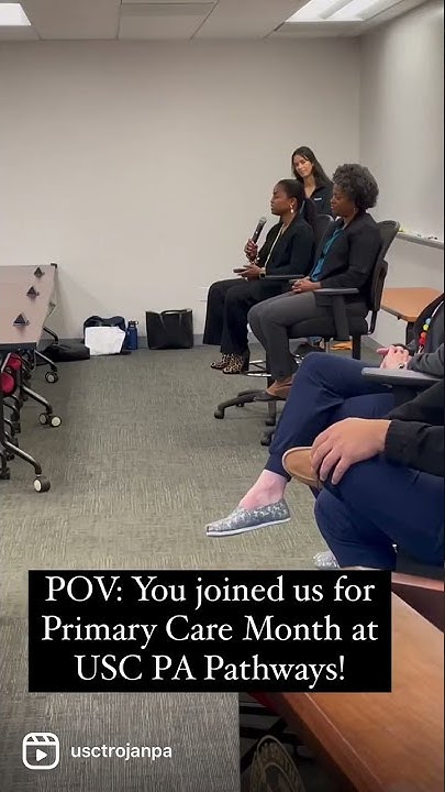 POV: It's Primary Care Month at the USC PA Pathway Program - YouTube