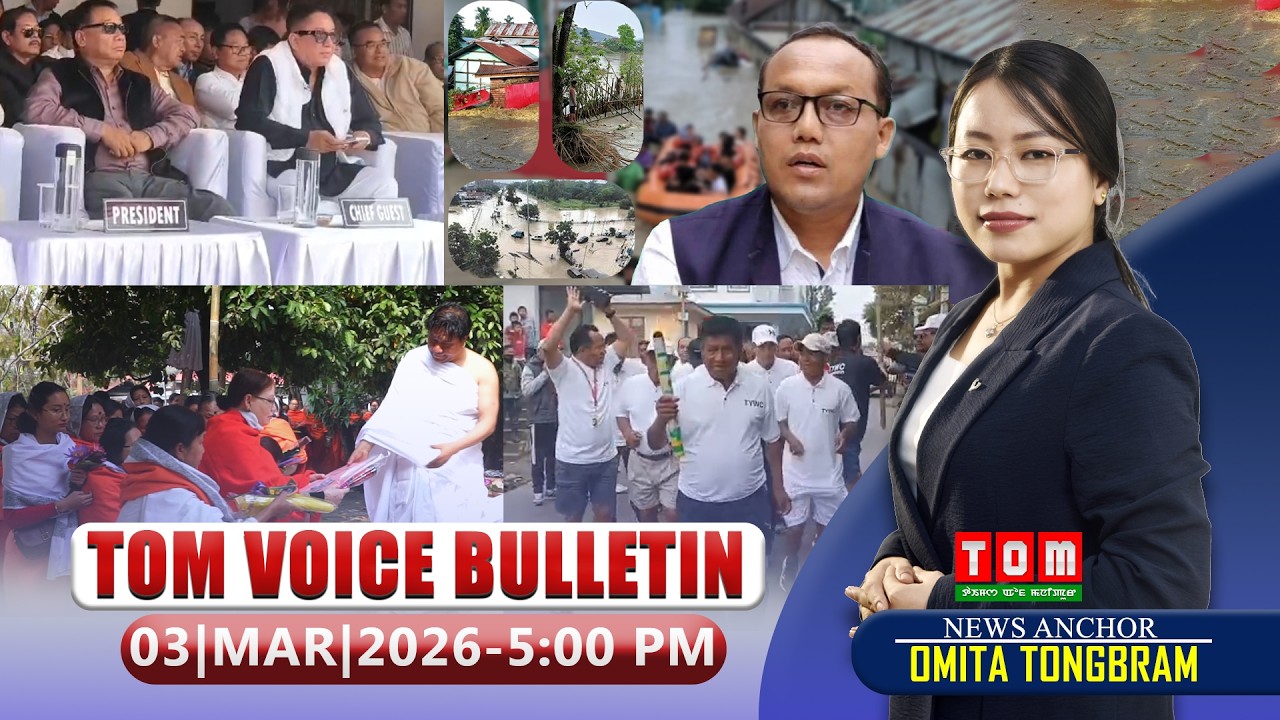TOM TV - TOM VOICE BULLETIN || 3 MARCH 2026, 5:00 PM