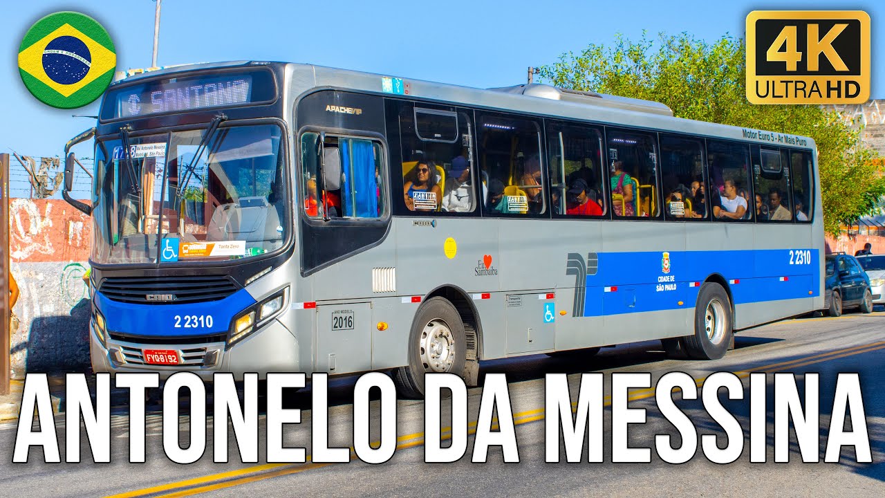 Avenida Antonelo da Messina - Movimentação de Ônibus #902
