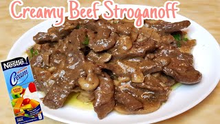 Nuot Sa Sarap | Beef Stroganoff | Stroganoff With Cream Of Mushroom