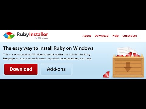 Video: Wie installiere ich die neueste Version von Ruby?