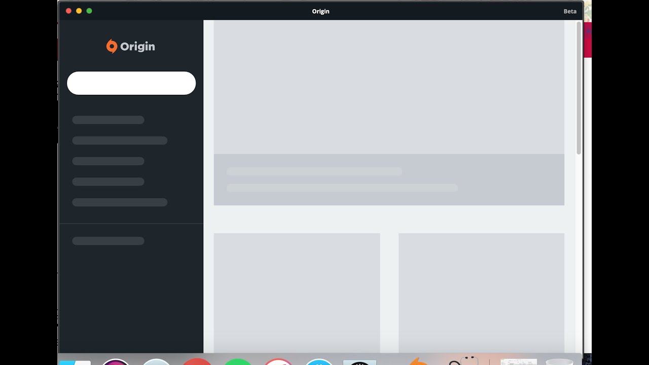 how to fix origin stuck on white screen for mac troubleshooting - YouTube