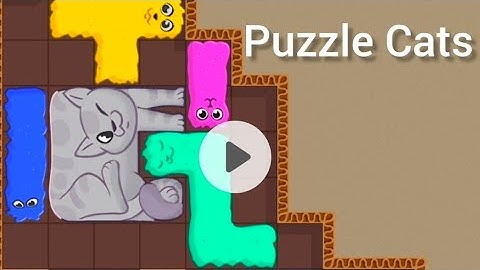 Puzzle Cats - Gameplay Walkthrough (iOS & Android) #shorts #games #funny